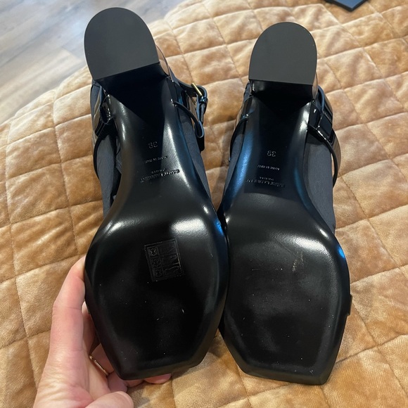 Authentic YSL pantent leather heels size 39 new in box - Picture 3 of 10